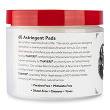 Load image into Gallery viewer, THAYERS Original Witch Hazel Astringent Pads with Aloe Vera Formula, 60 Count
