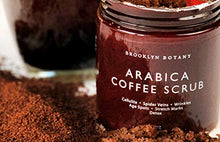 Load image into Gallery viewer, Brooklyn Botany Arabica Coffee Body Scrub - Moisturizing and Exfoliating Body, Face, Hand, Foot Scrub - Fights Stretch Marks, Fine Lines, Wrinkles - Great Gifts for Women &amp; Men - 1.35lb
