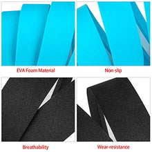 Load image into Gallery viewer, Awpeye 3 Pairs Bicycle Handlebar Tape EVA Road Bike Bar Tape with End Plugs Cycling Handle Wraps 6 Rolls (Black, Red, Bianchi Green)
