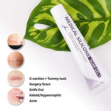 Load image into Gallery viewer, AZALLY Advanced Scar Gel - Scar Diminishing Serum - Reduces the Appearance of Old &amp; New Scars - Best Scar Treatment for Repair Scars from Burns Cuts Acne Spots Stretch Marks - 1oz. 
