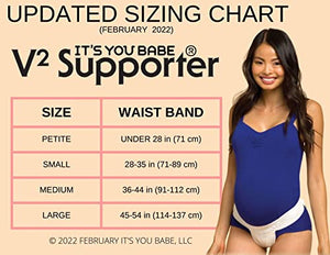 It's You Babe V2 Vulvar Varicosity, Pelvic Floor & Organ Prolapse Support | Reduce Swelling Pre & Postpartum | Maternity Compression Therapy & Hernia Belt | Pregnancy Must Haves, Small