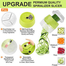 Load image into Gallery viewer, Aieruma Vegetable Chopper, 16 in 1 Onion Chopper Food Cutter, with Handheld Spiralizer Vegetable Slicer, Veggie Spiral Cutter, (BPA free) Heavy Duty Multi Vegetable-Fruit-Cheese-Dicer-Kitchen Cuttert

