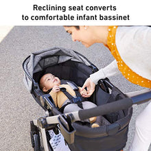 Load image into Gallery viewer, Graco Modes Pramette Stroller | Baby Stroller with True Bassinet Mode, Reversible Seat, One Hand Fold, Extra Storage, Child Tray, Pierce
