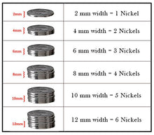 Load image into Gallery viewer, Thorsten Valor Grooved Tungsten Ring Wedding Band with Silver Inlay and 1/4-Carat tw Black Diamonds 8mm from Roy Rose Jewelry Size 12
