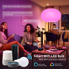 Load image into Gallery viewer, HitLights LED Strip Lights with Smart WiFi LED Light Bulb Dimmable (3 Pack)
