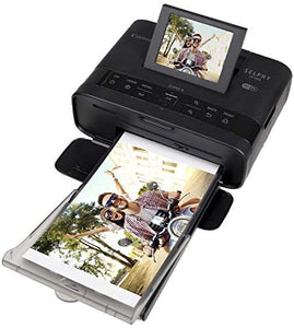 Canon Selphy CP1300 Wireless Compact Photo Printer with AirPrint and Mopria Device Printing, Black (2234C001)