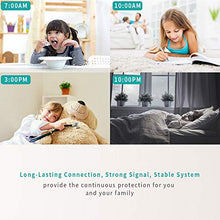 Load image into Gallery viewer, Indoor Camera with Sensor Light, 1080P HD Wireless Smart Home Security Camera Wifi Camera with Night Vision, 2-Way Audio Person Detection Pet Camera Nanny Cam Baby Monitor, Support Local/Cloud Storage
