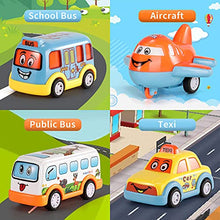 Load image into Gallery viewer, TEMI Toddler Carrier Truck Transport Vehicles Toys - 5 in 1 Toys for 3 4 5 6 7 Year Old Boys, Kids Toy Cars for Toddlers 1-3, Friction Power Set for Kids 3-9, Christmas for 3+
