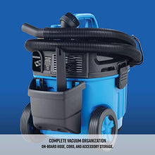 Load image into Gallery viewer, Vacmaster 4 Gallon, 5 Peak HP with 2-Stage Industrial Motor Wet/Dry Floor Vacuum, VF408, Blue
