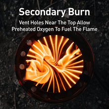 Load image into Gallery viewer, Solo Stove Lite Portable Camping Hiking Survival Backpacking Stove Powerful Efficient Wood Burning and Low Smoke Gasification Rocket Stove for Quick Boil Compact 4.2 Inches and Lightweight 9 Ounces
