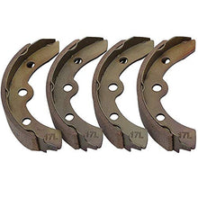 Load image into Gallery viewer, 10L0L Golf Cart Brake Shoes, Replacement Brake Pads for Club Car DS&amp;Carryall(Manual Adjust) 1981-1994, E-Z GO G&amp;E 1982-1986, for Yamaha G1 1979-1981, Columbia Par Car G&amp;E 1986-2017
