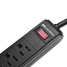 Load image into Gallery viewer, Cable Matters 2-Pack 6 Outlet Surge Protector Power Strip with USB Charging Ports, 300 Joules with 8 Foot Power Cord in Black
