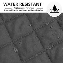Load image into Gallery viewer, Easy-Going Sofa Slipcover L Shape Sofa Cover Sectional Couch Cover Chaise Lounge Cover Reversible Sofa Cover Furniture Protector Cover for Pets Kids Children Dog Cat (X-Large, Dark Gray/Dark Gray)
