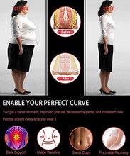 Load image into Gallery viewer, HOPLYNN Neoprene Sweat Waist Trainer Corset Trimmer Shaper Belt for Women , Workout Plus Size Waist Cincher Stomach Wraps Bands Medium Black
