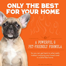 Load image into Gallery viewer, ANGRY ORANGE Pet Odor Eliminator for Strong Odor - Citrus Deodorizer for Dog Urine Smells on Carpet, Furniture &amp; Floors - Puppy Supplies﻿ (24 Fl Oz + UV Flashlight)
