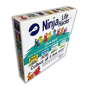Ninja Life Hacks Leadership 8 Book Box Set (Books 17-24: Focused, Calm, Brave, Masked, Inclusive, Grateful, Hangry, and Worry)