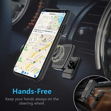 Load image into Gallery viewer, Magnetic Phone Car Mount, WixGear Universal Stick On Dashboard Magnetic Car Mount Holder, for Cell Phones and Mini Tablets with Fast Swift-snap Technology, (Newer Model)
