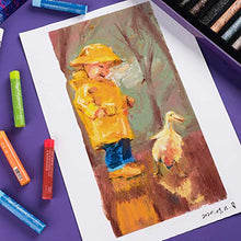 Load image into Gallery viewer, Paul Rubens Oil Pastels, 48 Colors Oil Pastel + 3 Extenders with 5 Pieces Painting Knives
