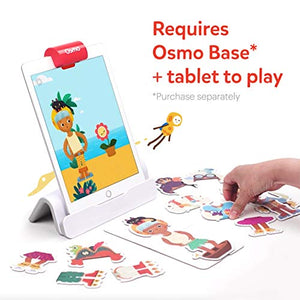 Osmo - Little Genius Costume Pieces - 2 Educational Games - Ages 3-5 - Stories & Creativity - For iPad or Fire Tablet - STEM Toy (Osmo Base Required - Amazon Exclusive)