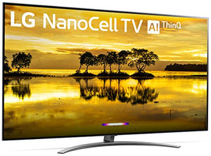 LG 65SM9000PUA Nano 9 Series 65" 4K Ultra HD Smart LED NanoCell TV (2019), Black