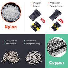Load image into Gallery viewer, Flytuo 352PCS Automotive Waterproof Car Electrical Wire Connectors Plug Kit, 1/2/3/4 Male and Female Pin Connectors for Motorcycle, Truck, Car, Boats, Scooter
