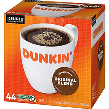 Load image into Gallery viewer, Dunkin' Original Blend Medium Roast Coffee, 44 Keurig K-Cup Pods
