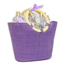 Load image into Gallery viewer, Spa Luxetique Spa Gift Baskets for Women, Lavender Bath Gift Basket, Bath Gifts for Women, Luxury 10 Pcs Home Bath Set Includes Bath Bombs, Body Lotion, Bubble Bath. Best Gift Set for Women or Men.
