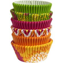 Load image into Gallery viewer, Wilton Floral Baking Cups, Standard, 150-Count, Neon

