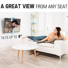 Load image into Gallery viewer, Mounting Dream Tilting TV Wall Mount for Most 37-70 Inches Flat Screen TVs, TV Mount - Wall Mount TV Bracket up to VESA 600x400mm and 132 lbs - Easy to Install on 16", 18", 24" Studs
