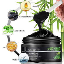 Load image into Gallery viewer, Blackhead Remover Mask, Bamboo Charcoal Peel Off Mask, Black Mask for Both Men and Women, Purifying Facial Mask for All Skin Types Face &amp; Nose
