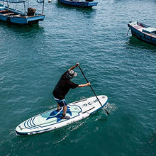 Load image into Gallery viewer, FunWater SUP Inflatable Stand Up Paddle Board Ultra-Light Inflatable Paddleboard with ISUP Accessories,Fins,Adjustable Paddle, Pump,Backpack, Leash, Waterproof Phone Bag,Kayak Seat
