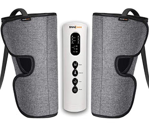 SHINE WELL Leg Massager for Circulation, Leg Compression Massager for Calf Foot and Arms, Calf Massager with 3 Modes 3 Intensities 2 Timing, Helpful for Restless Legs Syndrome Relief, Pain Relief