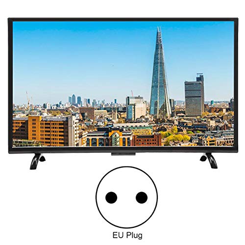 Nunafey 4K TV, Curved TV, 3000R Curvature Color for Indoor, Home, Hotel(European regulations)