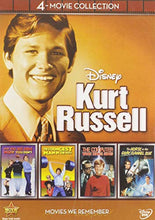 Load image into Gallery viewer, Disney 4-Movie Collection: Kurt Russell (Strongest Man in World / Computer Wore Tennis Shoes / Horse in the Grey Flanel / Now You See Him)
