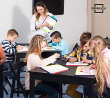 Load image into Gallery viewer, Colored Frame Magnetic Dry Erase White Boards Pack of 5 l 9" X 12" Whiteboard
