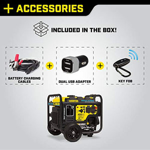 Champion Power Equipment 100573 4000-Watt DH Series Open Frame Inverter, Wireless Remote Start