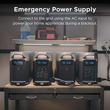 Load image into Gallery viewer, EF ECOFLOW DELTA Pro Smart Extra Battery, 3600Wh Capacity, Expand DELTA Pro up to 10.8KWh, Fast Charging, Extra Battery for Home Backup, Emergency, RV, Off-Grid
