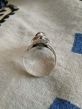 Load image into Gallery viewer, Pink Moonstone Ring, 925 Silver Ring, Handmade Ring, Gypsy Ring, Boho Ring, Fine Ring, Pink Moonstone Jewelry, Gemstone Ring, Artisan Ring, Moonstone Ring, Birthstone Ring, Bridal Ring, Statement Ring

