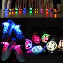 Load image into Gallery viewer, 2win2buy 5 Pairs LED Light Up Shoelaces Casual Sneaker Waterproof Plastic Shoe Strings Halloween Christmas Party Disco Dancing Hip Pop Running Decorations Glow up Necessaries
