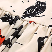 Load image into Gallery viewer, Halloween Toddler Girls' Sleeveless Jumpsuits Rompers with Pocket Cute Pumpkin Cat Ghost Harem Pants Outfits 1-6 Years
