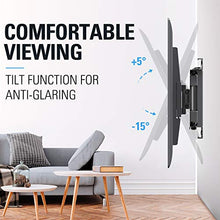 Load image into Gallery viewer, Mounting Dream TV Mount Full Motion TV Wall Mounts for 26-55 Inch Flat Screen TV, Wall Mount TV Bracket with Dual Arms, Max VESA 400x400mm and 99 LBS, Fits 16&quot;, 18&quot;, 24&quot; Studs MD2380-24K TV Mounts
