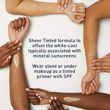Load image into Gallery viewer, CeraVe Tinted Sunscreen with SPF 30 | Hydrating Mineral Sunscreen With Zinc Oxide &amp; Titanium Dioxide | Sheer Tint for Healthy Glow | 1.7 Fluid Ounce
