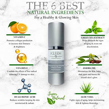 Load image into Gallery viewer, Kleem Organics Vitamin C Serum for Face with Hyaluronic Acid &amp; Vitamin E | Natural Anti Aging Face Serum | Best Anti Wrinkle Facial Serum | Acne Spot Treatment and Dark Spot Corrector for Face [1 oz]
