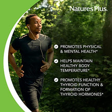 Load image into Gallery viewer, NaturesPlus Potassium Iodide - 150 mcg , 100 Vegan Tablets - Thyroid Support Supplement , Supports Respiratory Health - Vegetarian , Gluten Free - 100 Servings
