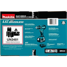 Load image into Gallery viewer, Makita XFD131 18V LXT Lithium-Ion Brushless Cordless 1/2 In. Driver-Drill Kit (3.0Ah)

