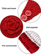 Load image into Gallery viewer, 4 Pieces Chunky Knit Headbands Winter Braided Headband Ear Warmer Crochet Head Wraps for Women Girls (Color set 7)
