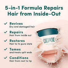 Load image into Gallery viewer, Coco &amp; Eve Like a Virgin Hair Masque - Coconut &amp; Fig Hair Mask for Dry Damaged hair with Shea Butter &amp; Argan Oil for Hair Repair &amp; Hydration | Deep Conditioning Mask Hair Treatment
