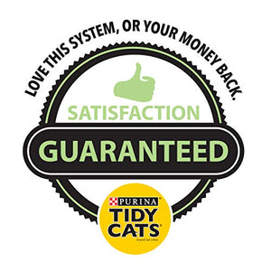 Purina Tidy Cats Hooded Litter Box System, BREEZE Hooded System Starter Kit Litter Box, Litter Pellets & Pads, 10.37 lb (00070230168689)