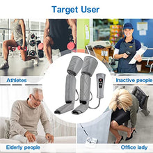 Load image into Gallery viewer, RENPHO Leg Massager for Circulation and Pain Relief, Air Compression Foot Leg Calf Thigh Massage, Helps for Reduce Swelling, Muscle Relaxation, 6 Modes 4 Intensities, Gifts Ideas
