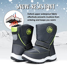 Load image into Gallery viewer, K KomForme Boys Girls Snow Boots Waterproof Winter Outdoor Boots(Toddler/Little Kid/Big Kid)
